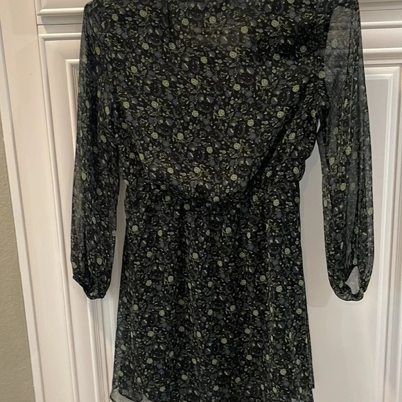 Zara Basic Floral Lace Applique Dress Size small - Picture 9 of 16